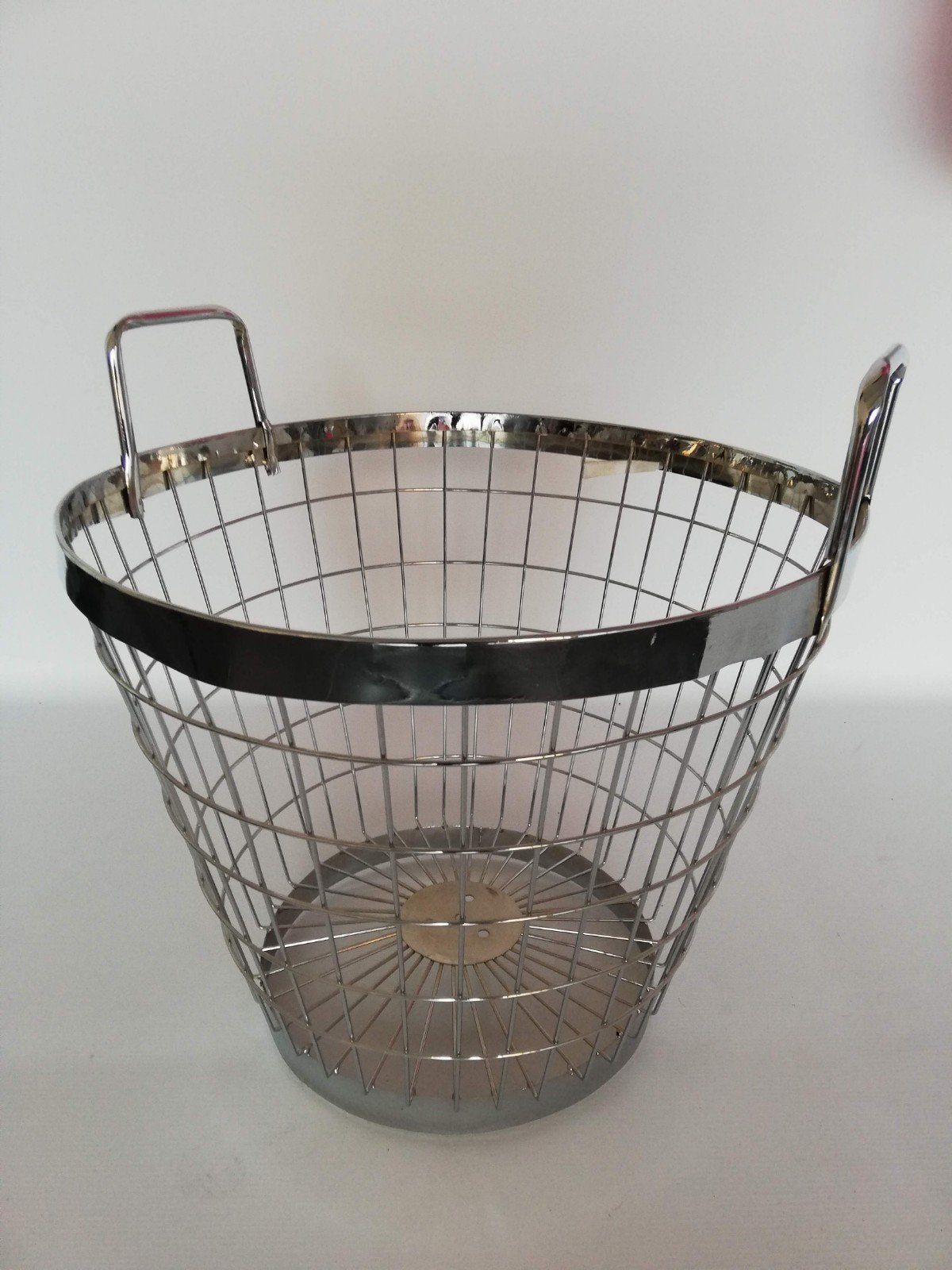 Aardappelmand, Huis en Inrichting, Woonaccessoires | Schalen en Manden, Ophalen, Met handvatten, Mand, Rond