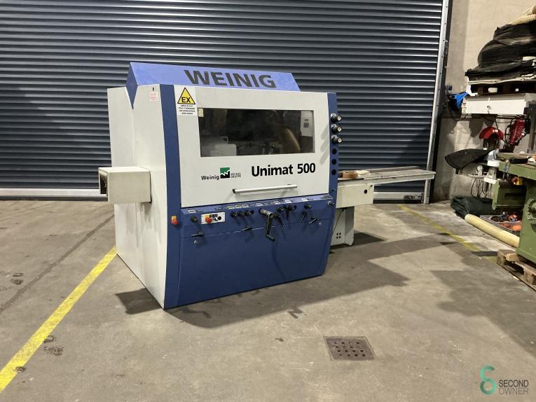 Vierzijdige schaafmachines Weinig Unimat 500 2006