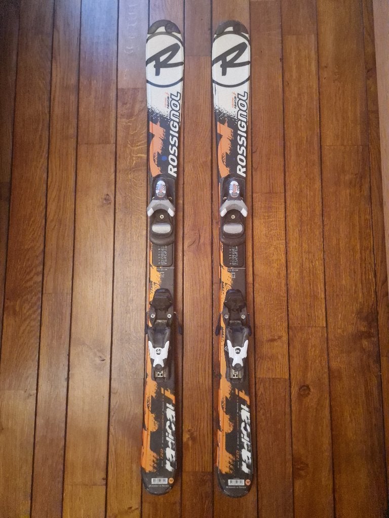Skis alpins ROSSIGNOL RADICAL 120 cm - Occasion, Ophalen, Gebruikt, 100 tot 140 cm, Rossignol