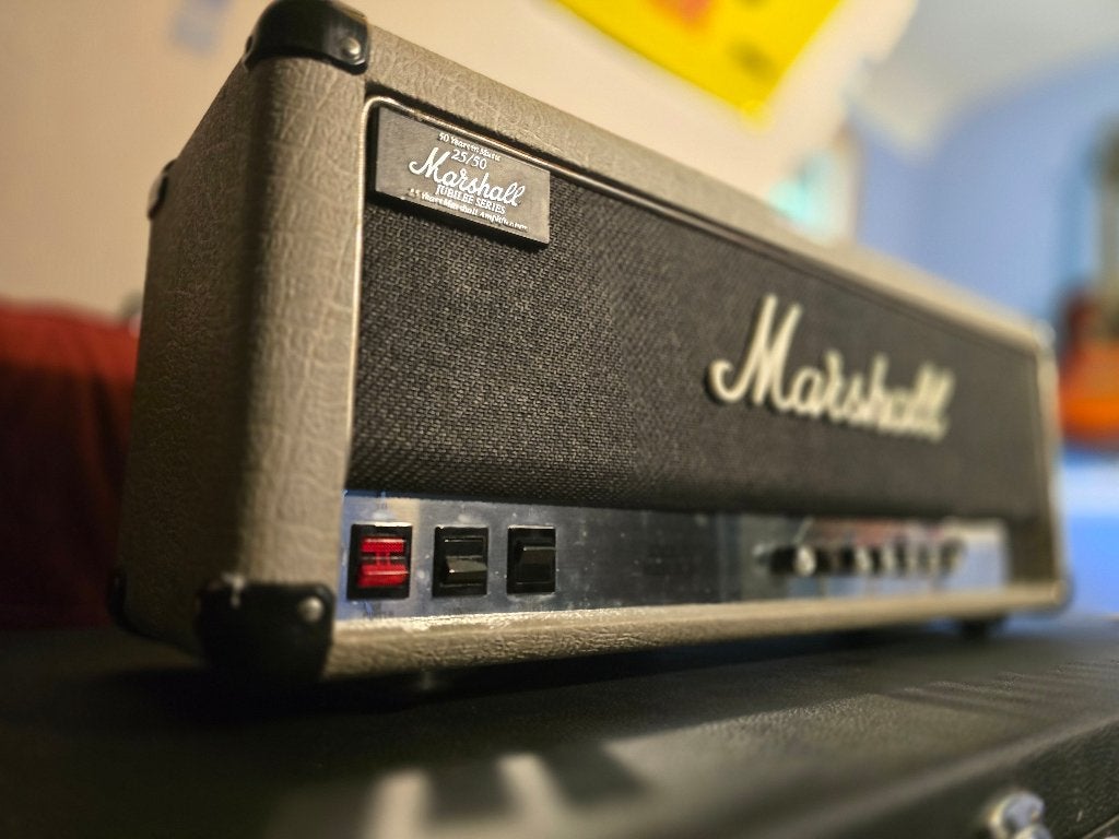 Marshall Silver Jubilee Original de 1987, Muziek en Instrumenten, Ophalen of Verzenden, Gebruikt, Gitaar, Minder dan 50 watt