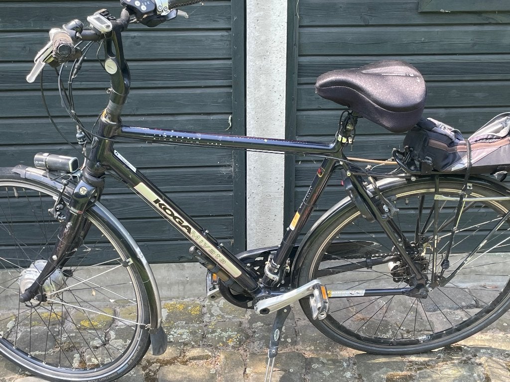 Koga elektrische fiets, Fietsen en Brommers, Gebruikt, 55 tot 59 cm, 30 tot 50 km per accu, Ophalen