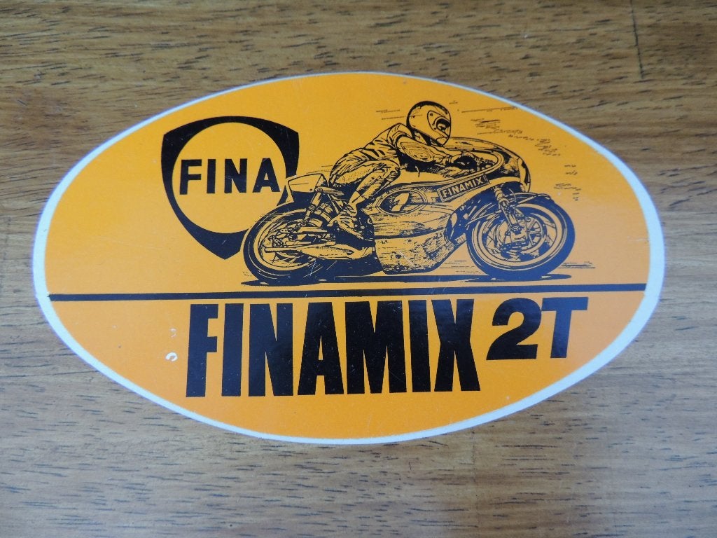 Moto Finamix 2T  Sticker, Verzenden, Zo goed als nieuw, Auto of Motor