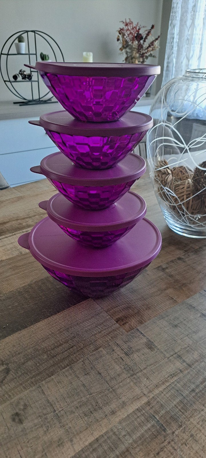 Nieuwe prisma kommen set van tupperware, Ophalen of Verzenden, Nieuw