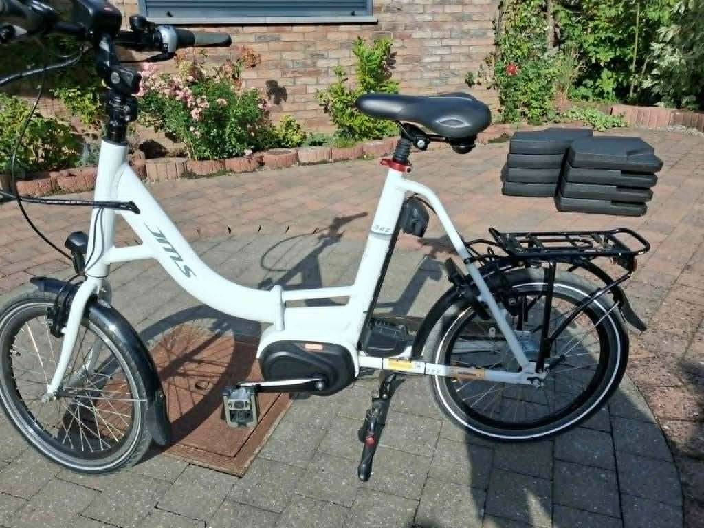 Vélo électrique pliable de la marque JMS VOUW E-BIKES MIXTE, Versnellingen, Zo goed als nieuw, Dames, Schijfrem