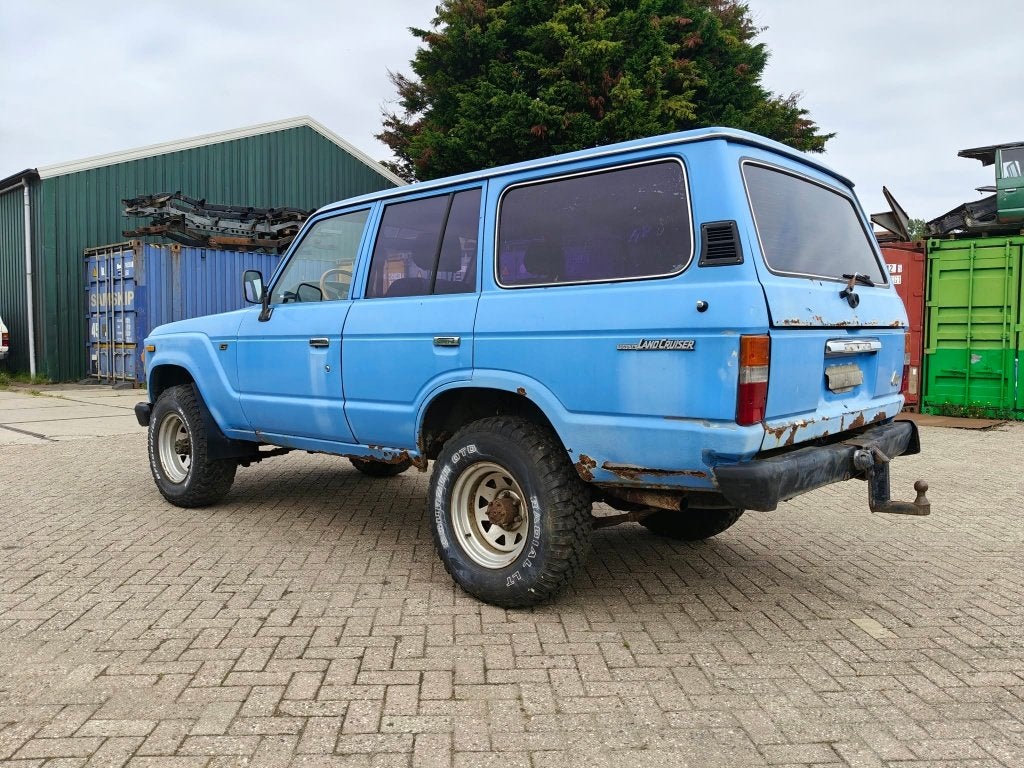Toyota Landcruiser HJ60 1983, Auto's, Blauw, Particulier, SUV of Terreinwagen, 750 kg