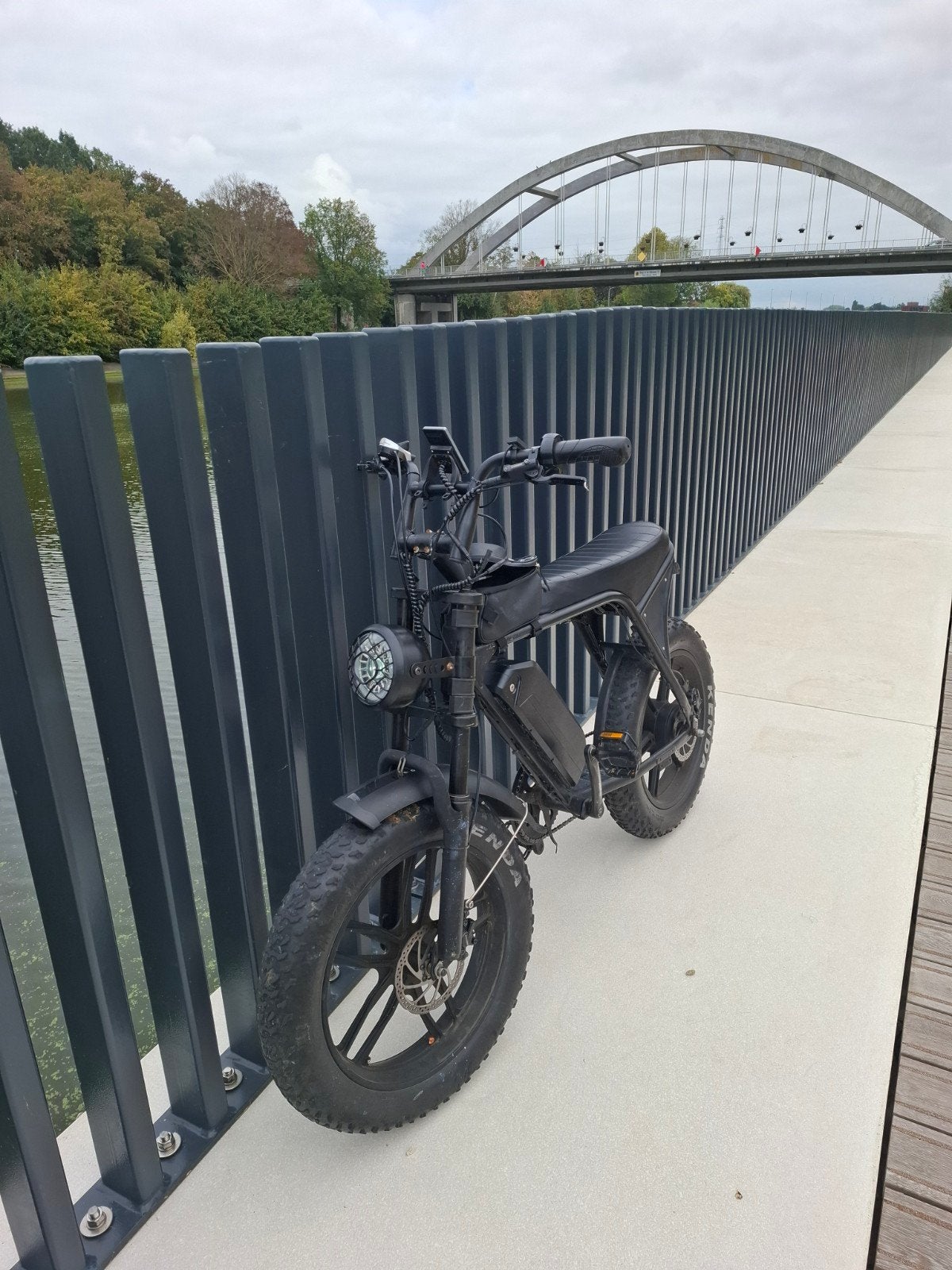 Fatbike V8 – tot 50 km/u met ander display – nieuwe motor &, Tuin en Terras, Ophalen of Verzenden, Gebruikt