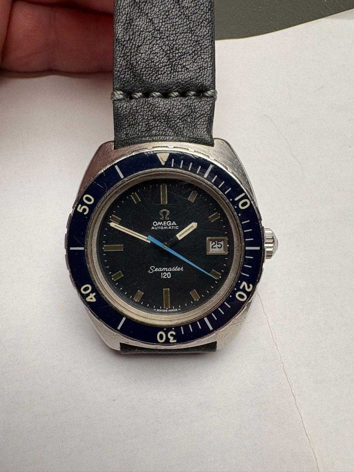 Omega diver, Montre-bracelet, Acier, 1960 ou plus tard, Omega