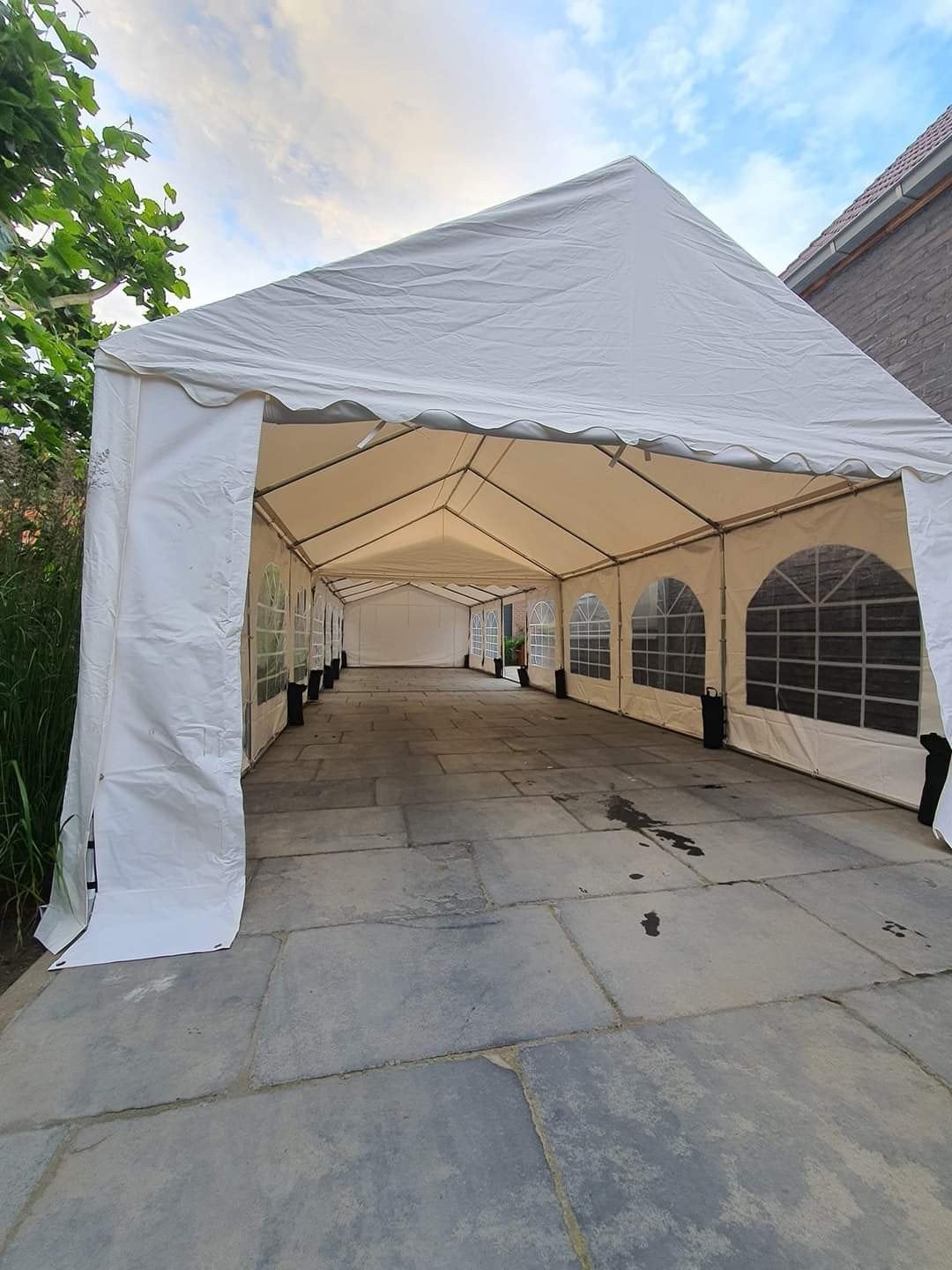 Pvc tent 4x8 & 4x6 te huur, Tuin en Terras, Ophalen of Verzenden
