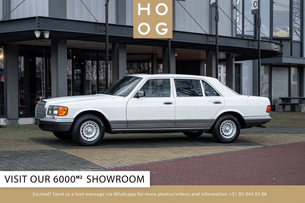 Mercedes-Benz S-Klasse 500 SEL ( W126 ) (automatique), Autos, Cuir, Achat, Intérieur cuir, 4 portes