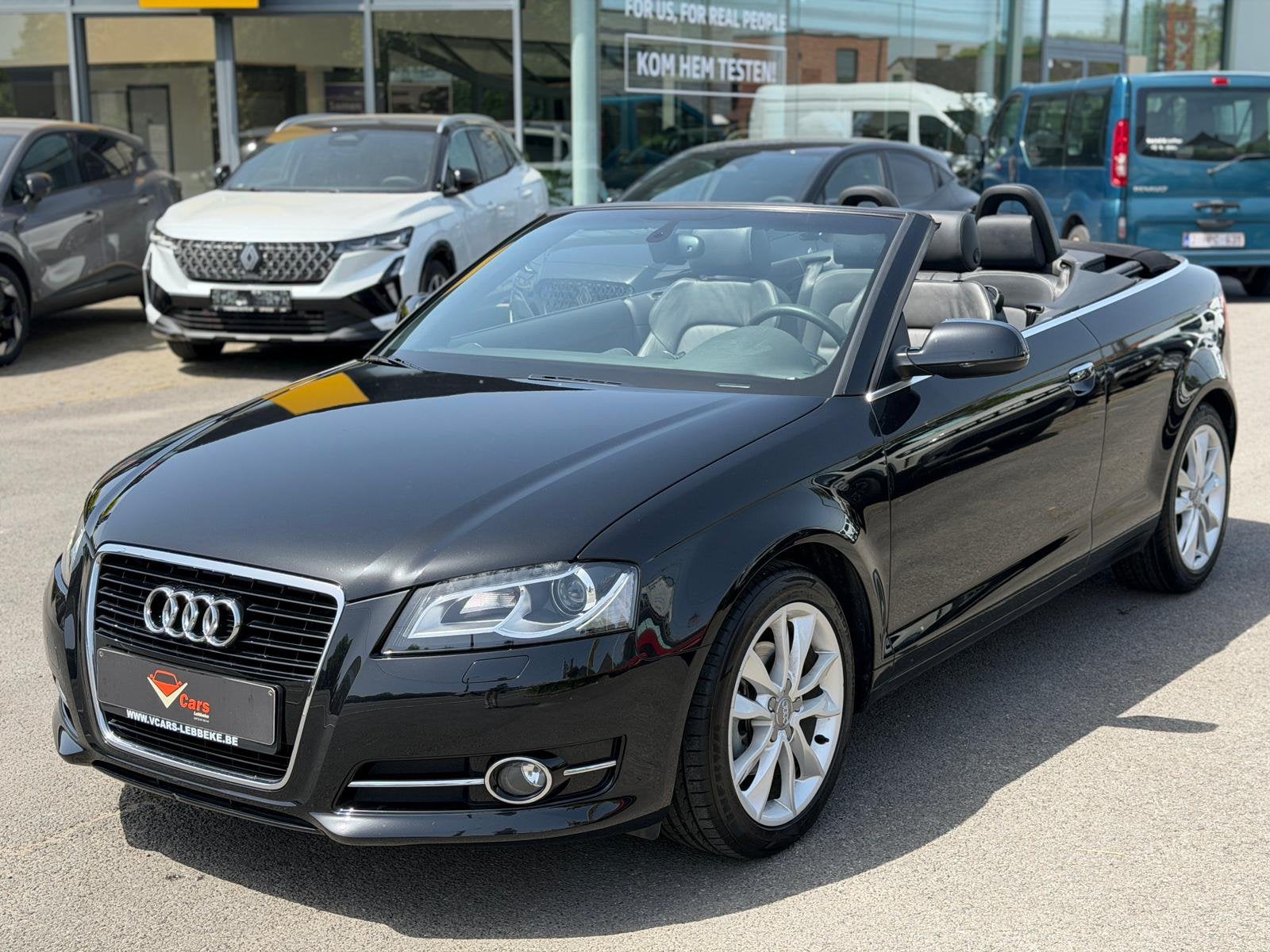 Audi a3 cabrio NIEUW automaat airco navi 25.000km + gar, Auto's, Audi, Bedrijf, A3, Diesel, Cabriolet, Automaat, Ophalen