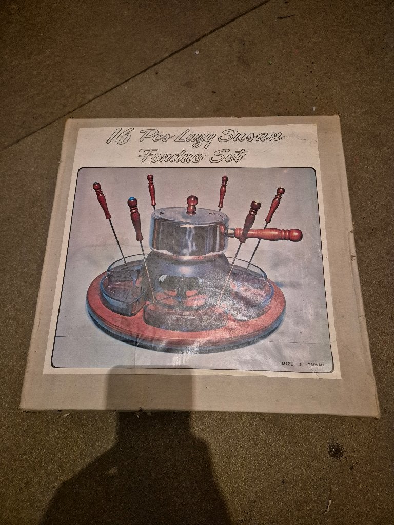 Vintage fondue set, Electroménager, Enlèvement ou Envoi, Neuf