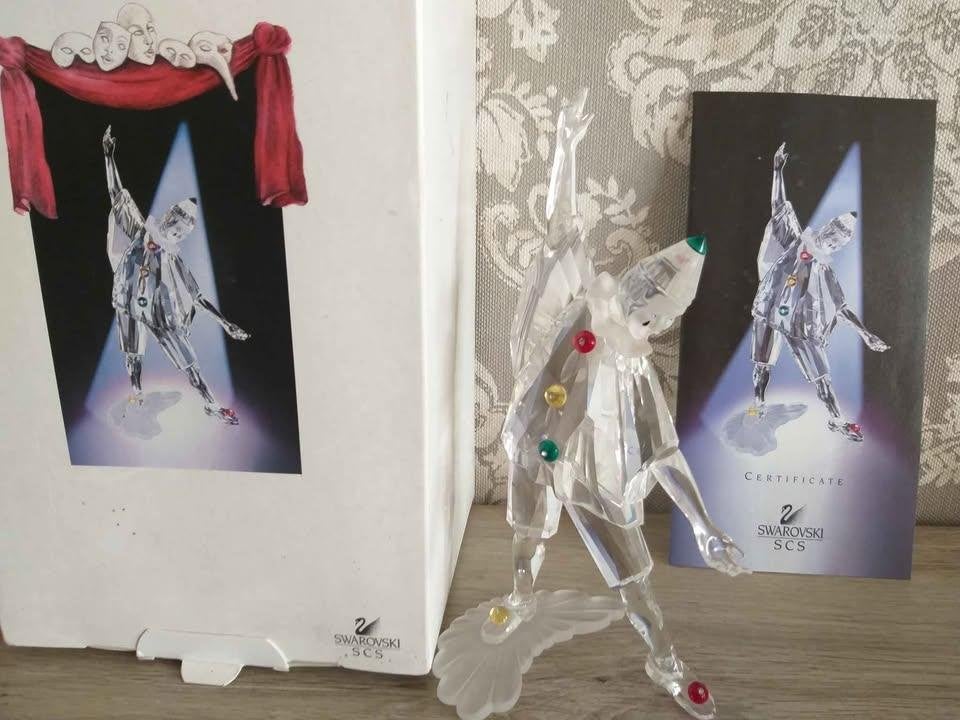 Swarovski, arlequin, Enlèvement ou Envoi, Comme neuf, Figurine