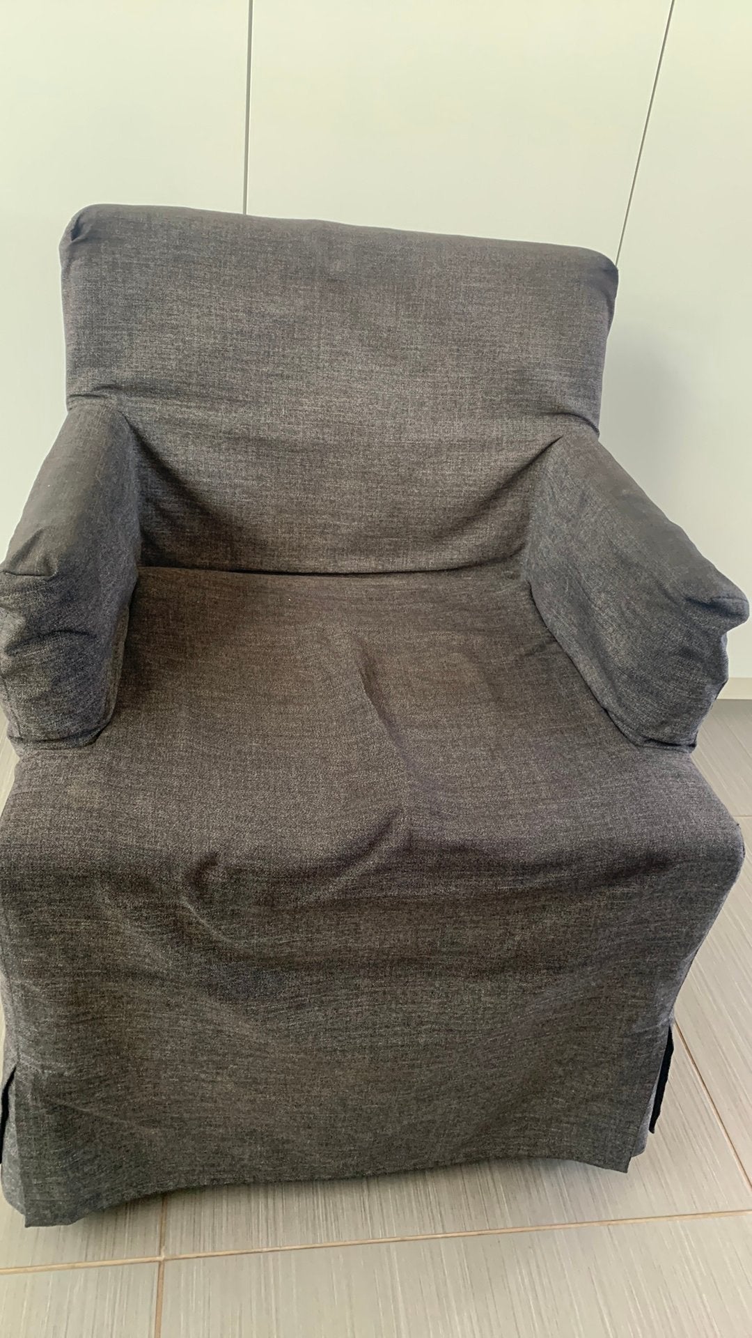 Stoelen, Maison & Meubles, Chaises, Enlèvement, Utilisé, Gris, Tissus