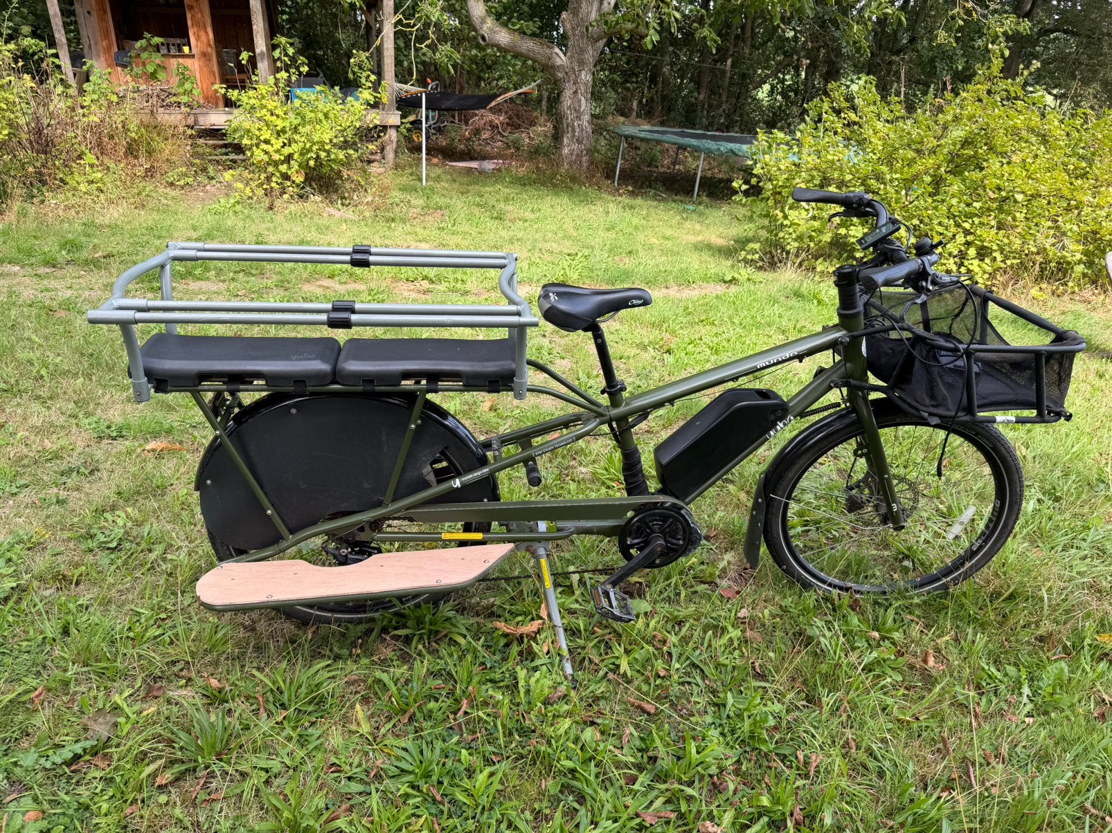 Yuba mundo elektrische longtail fiets, Ophalen, Gebruikt