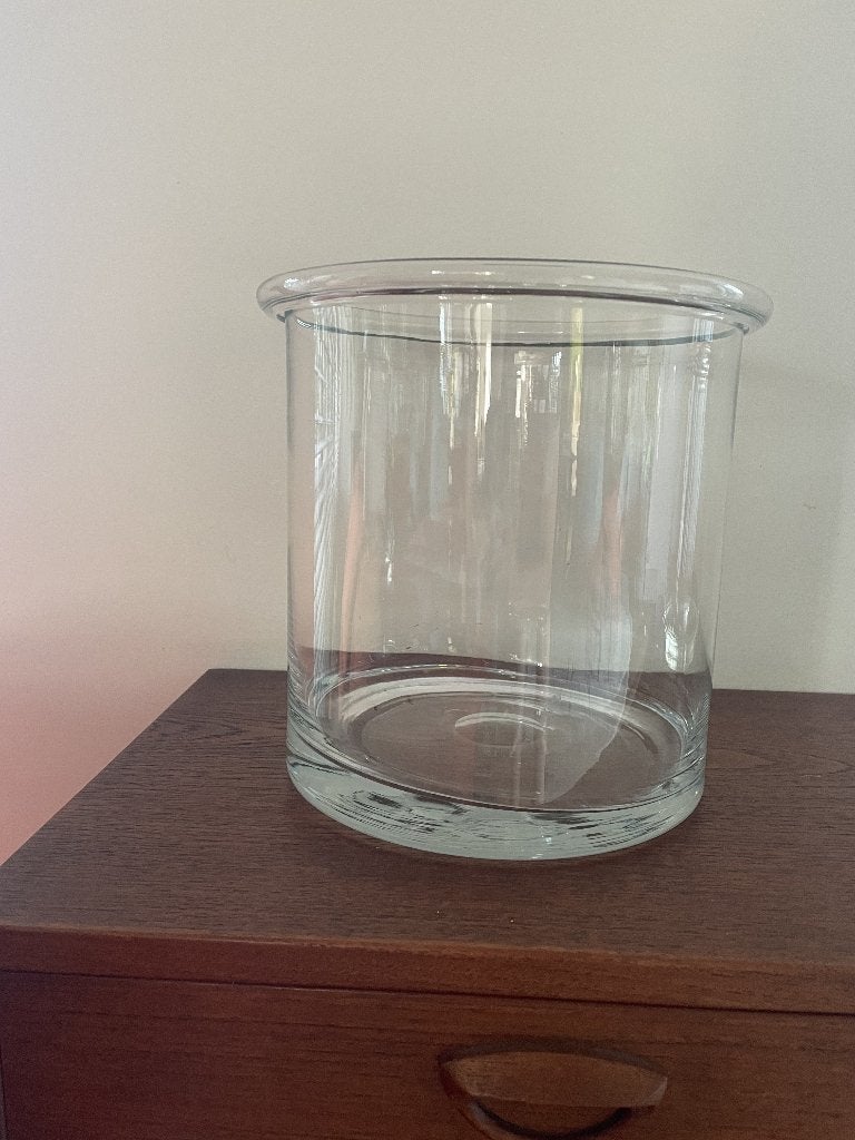 vase en verre, Moins de 50 cm, Autres couleurs, Comme neuf, Verre