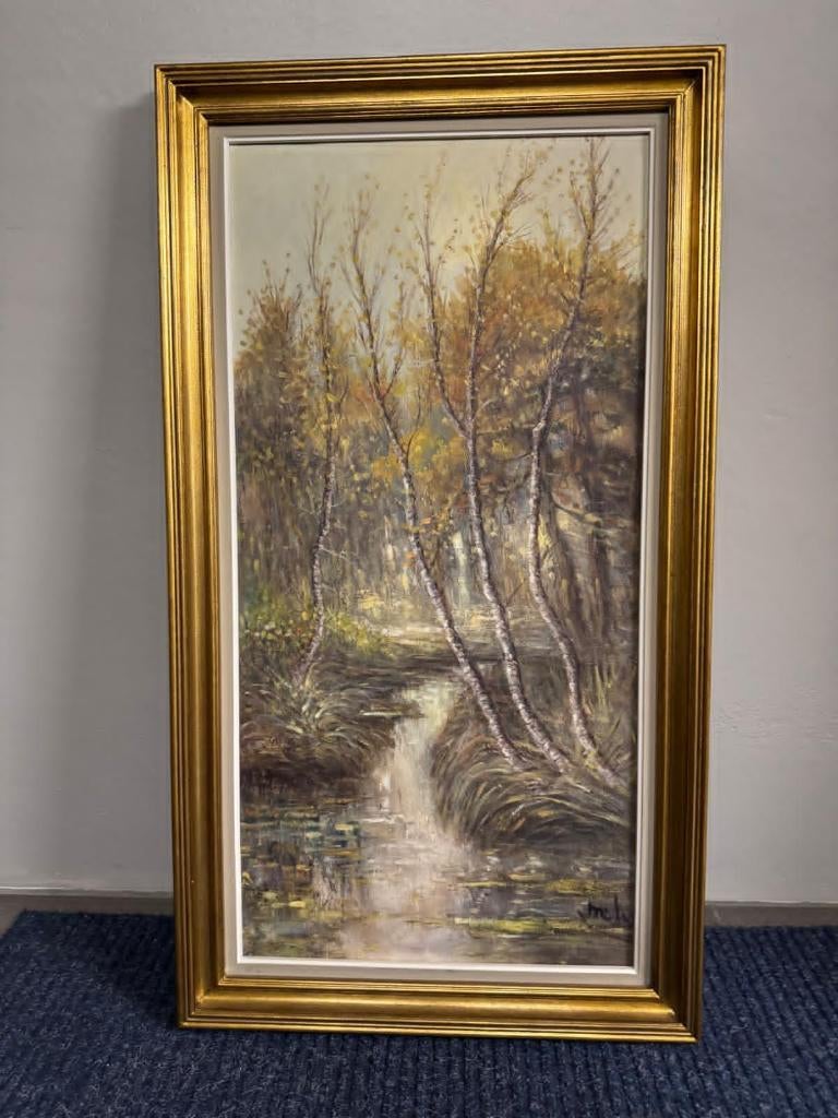 Schilderij Karel Melis, Ophalen