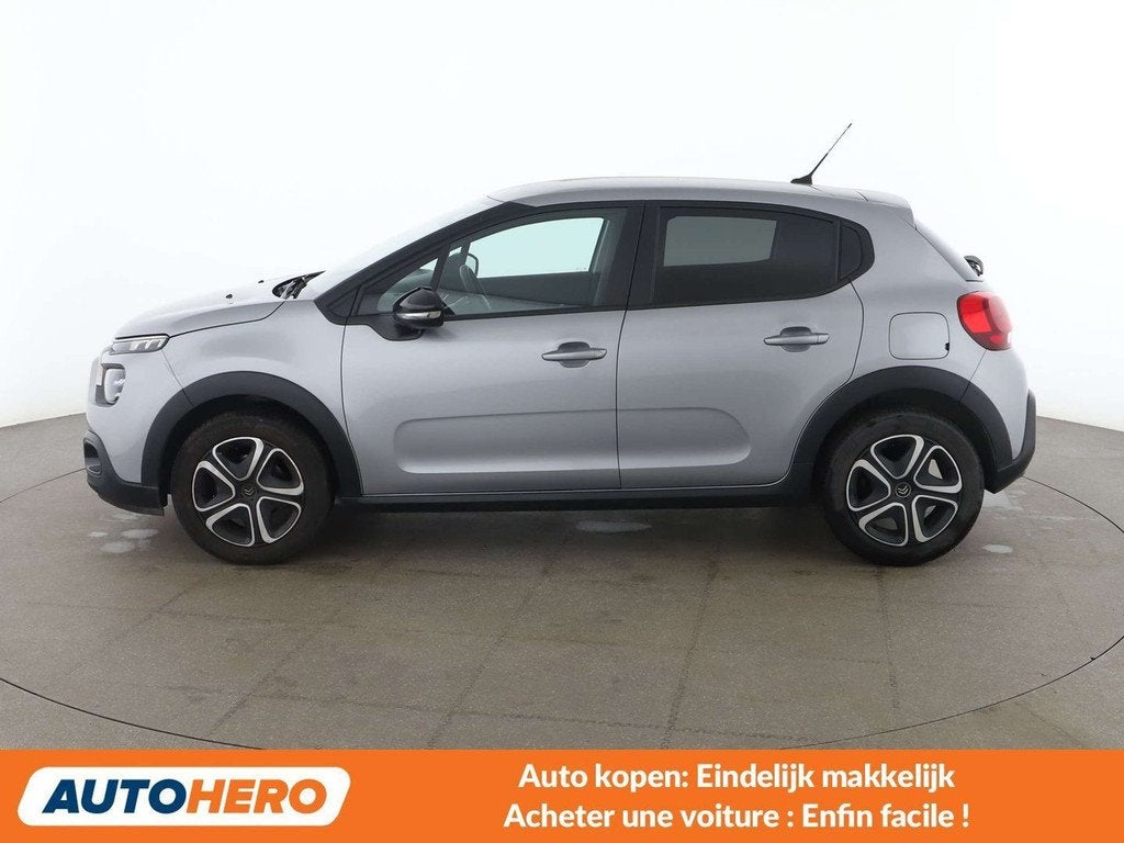 Citroën C3 1.2 PureTech Feel Pack, Autos, Argent ou Gris, Achat, Euro 6, Boîte manuelle