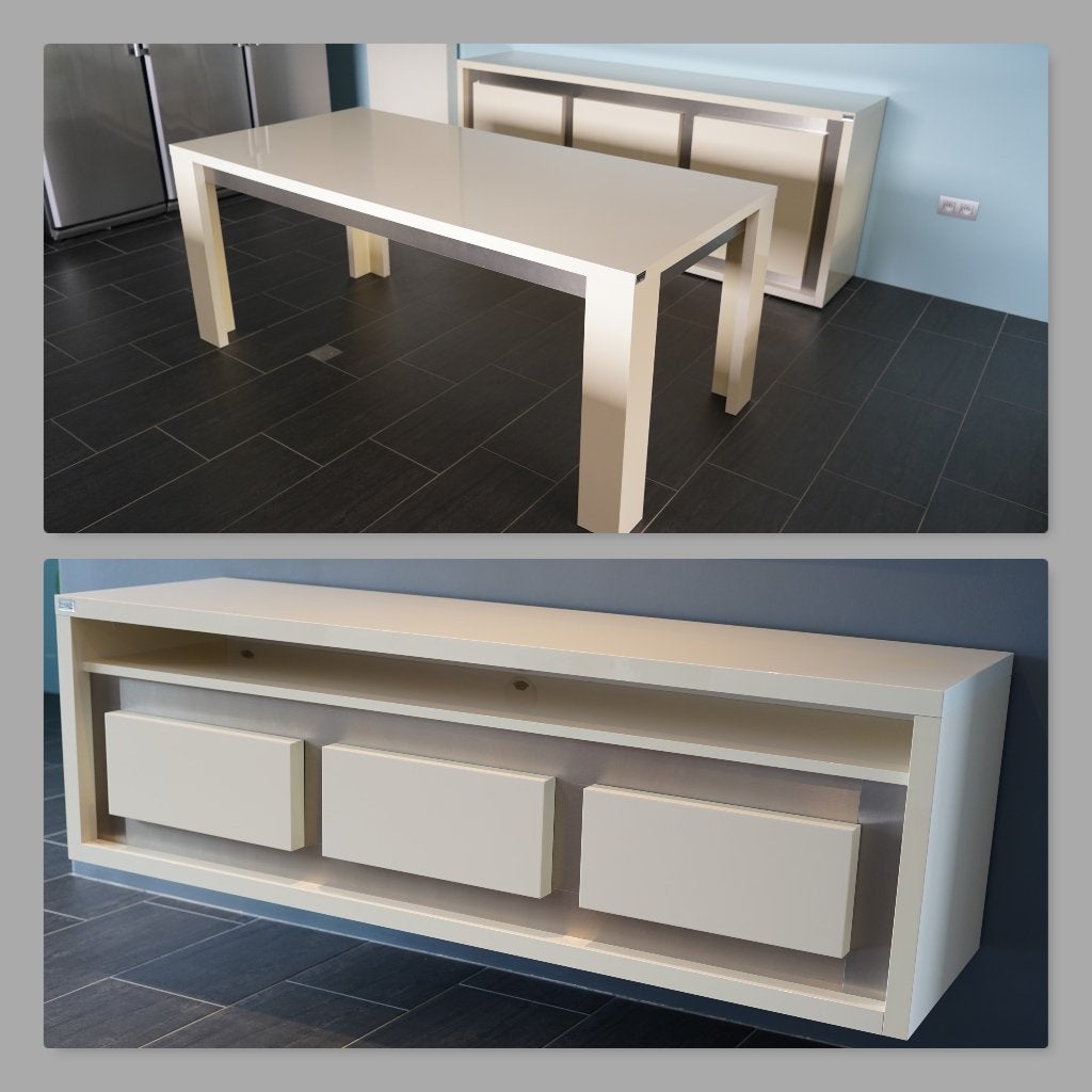 Luxe Italiaanse Meubelset, Huis en Inrichting, Ophalen, Gebruikt, Modern