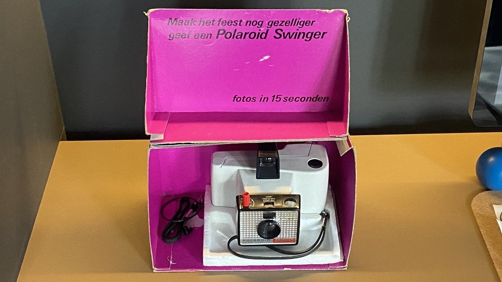 POLAROID LAND CAMERA MODEL 20 - 1968 - COMPLEET, TV, Hi-fi & Vidéo, Appareils photo analogiques, Enlèvement, Utilisé, Polaroid