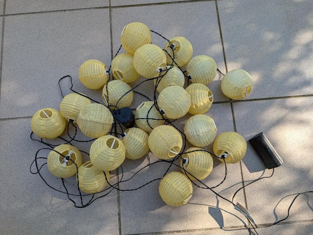 Guirlandes lumineuses à Led - Ikea Solvinden, Ophalen, Gebruikt