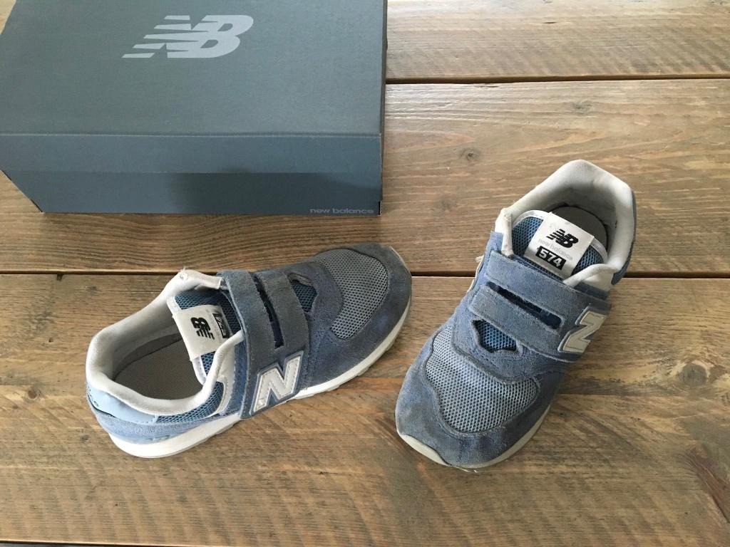 NEW BALANCE, chaussure de sport bleue pointure 32 1/2, Garçon ou Fille, Enlèvement ou Envoi, Utilisé, New Balance