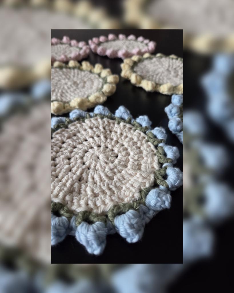 Ensemble de 6 sous-verres faits à la main, Enlèvement ou Envoi, Neuf