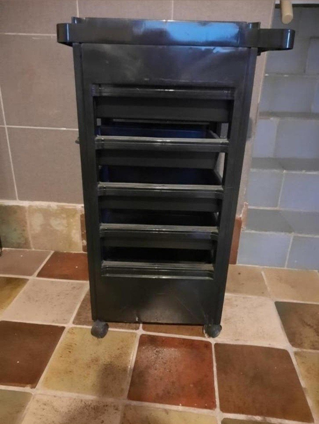 kappers karretje, 5 laden of meer, Ophalen, Gebruikt