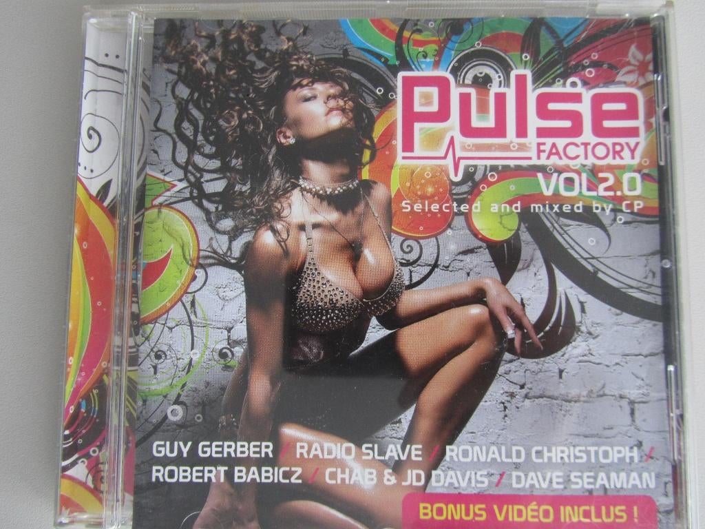 CD PULSE FACTORY VOL2.0 (18 tracks mixed by CP), Ophalen of Verzenden, Gebruikt, Techno of Trance