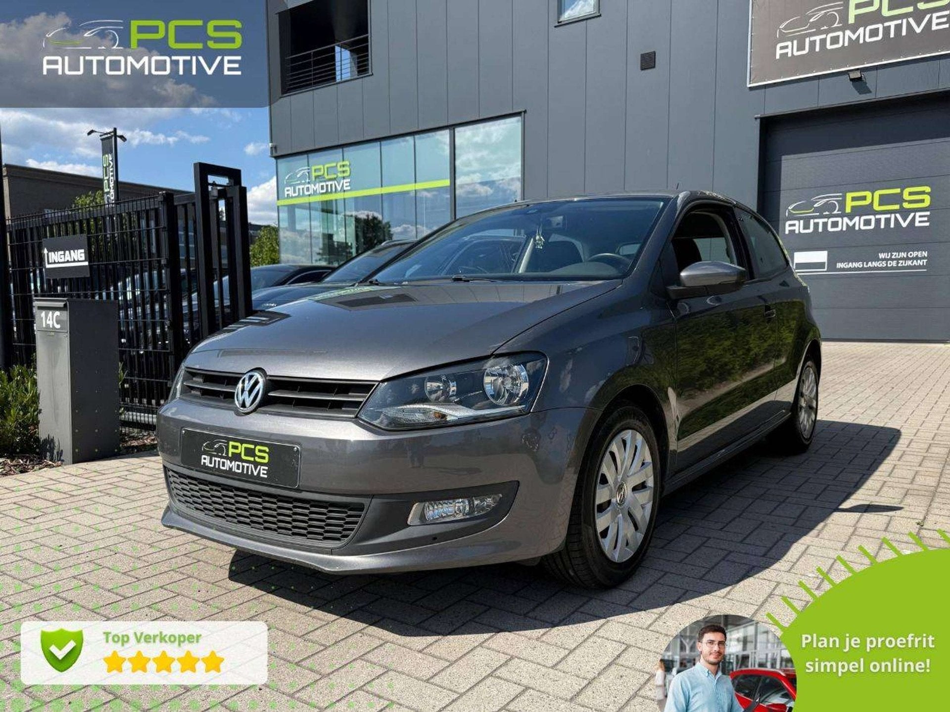 Volkswagen Polo Automaat (DSG) / 1.4 Benzine / 5-zitplaatsen, Auto's, Automaat, Stof, Gebruikt, 4 cilinders