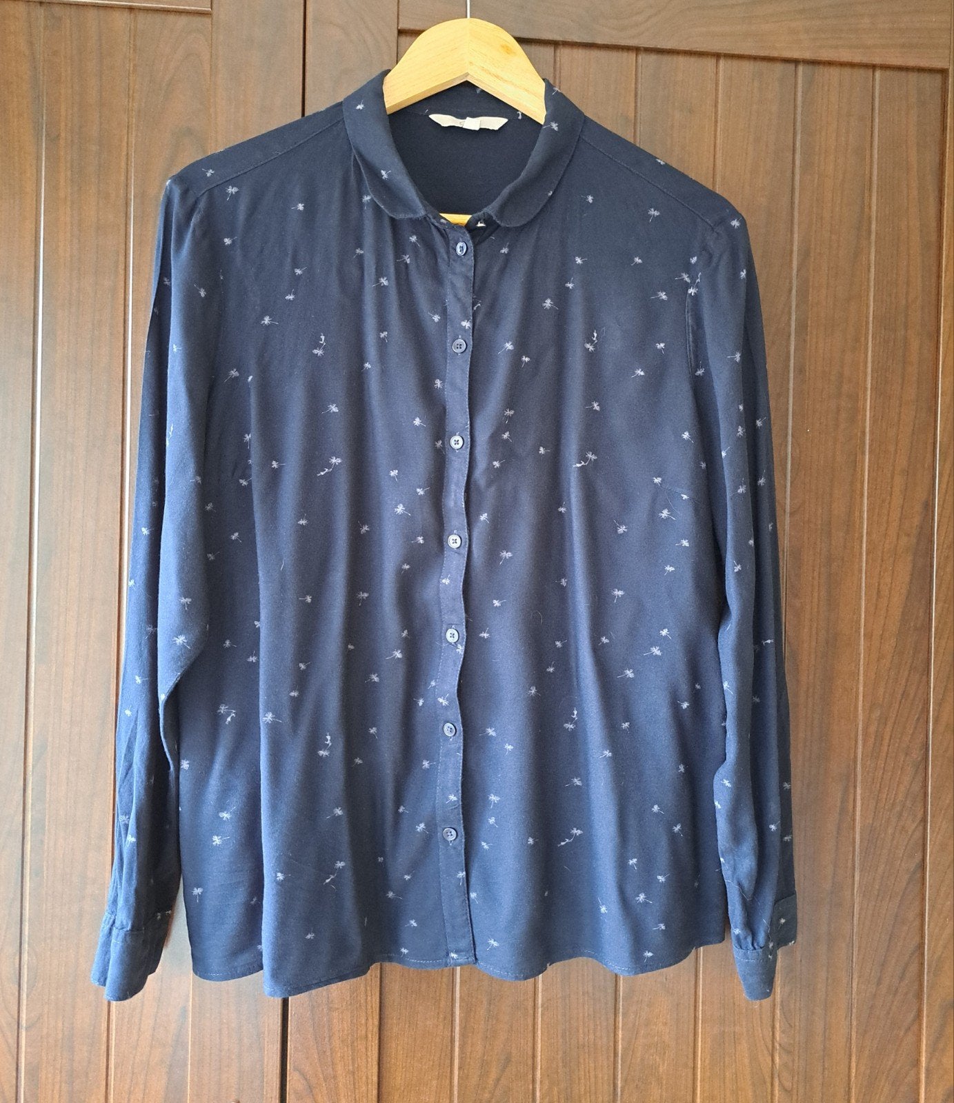 Mooie blouse van C&A in maat 44, Kleding | Dames, Maat 42/44 (L), Verzenden, Blauw, Gedragen