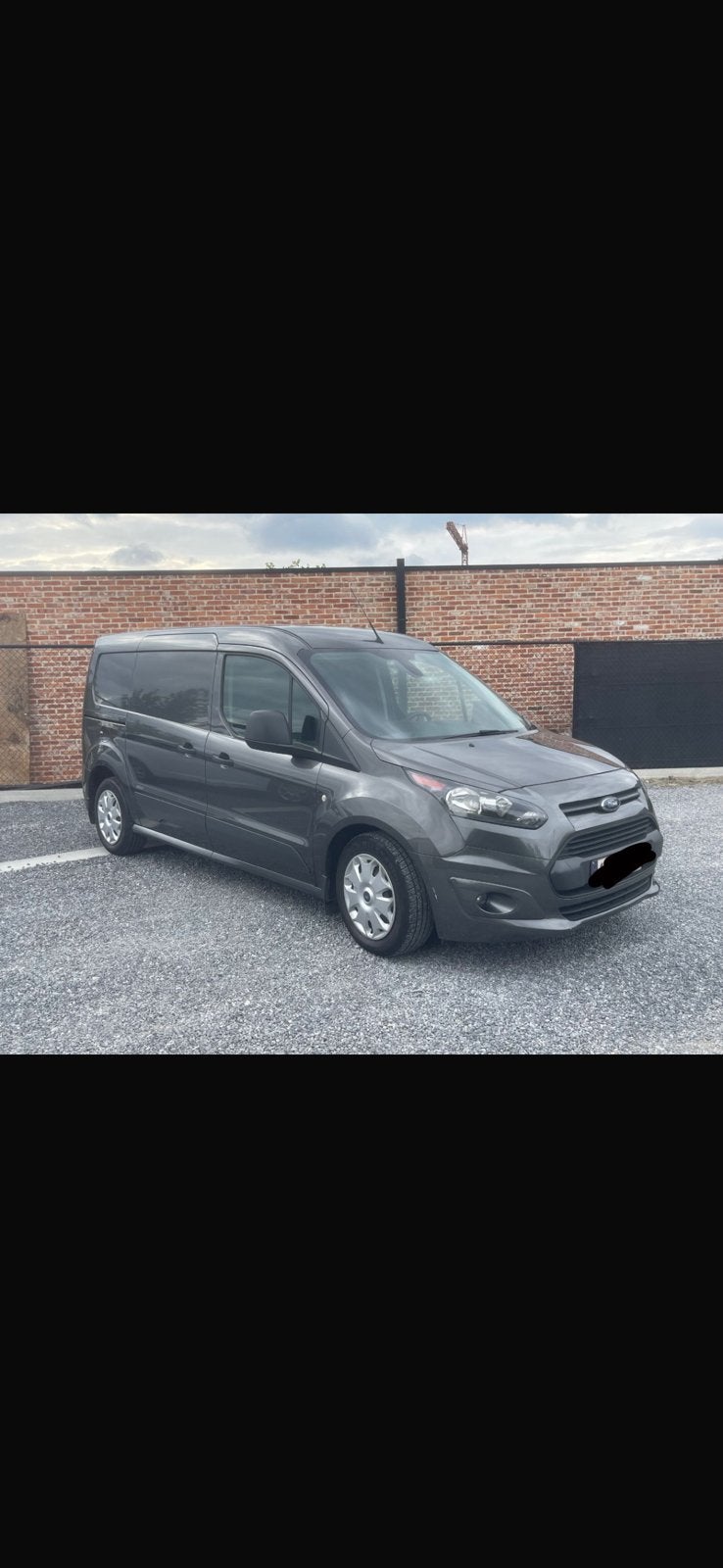 Ford transit connect, Voorwielaandrijving, Stof, Zwart, 1490 cc