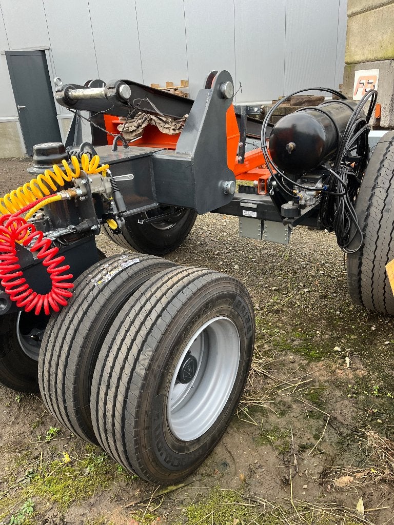 Paire de roues de transport freinées pour grues POTAIN, Enlèvement, Grue