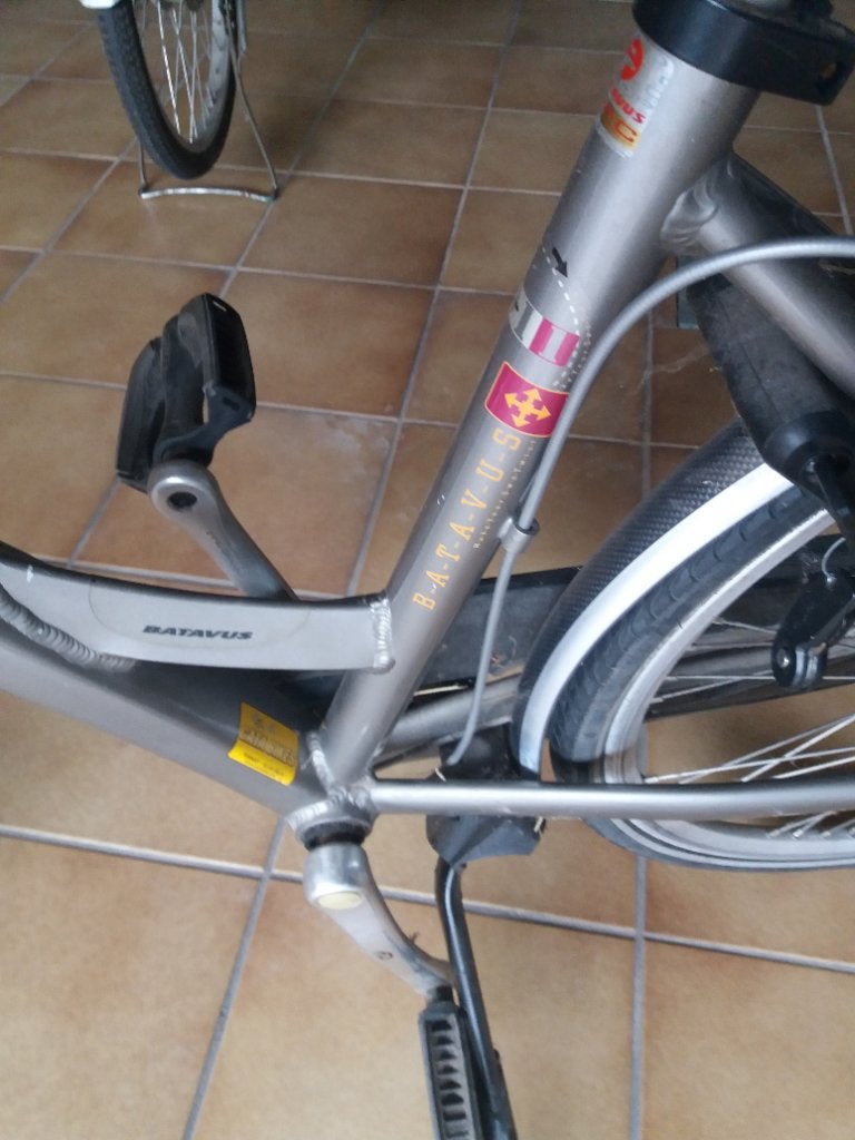 hollandse vrouwenfiets, Ophalen, Gebruikt, Overige merken