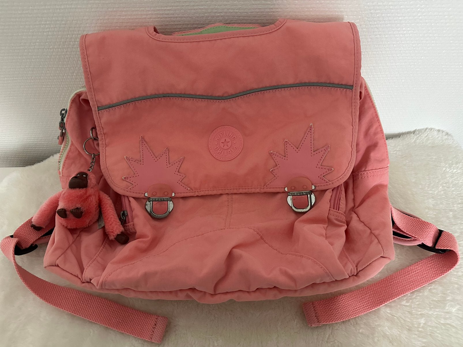 Cartable kipling iniko rise, Bijoux, Sacs & Beauté, Sacs | Cartables, Enlèvement, Comme neuf, Rose