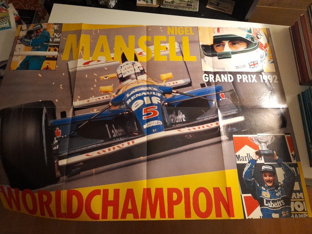 Posters - Thème F1 formule 1, Rechthoekig Liggend, Ophalen of Verzenden, Zo goed als nieuw, Sport