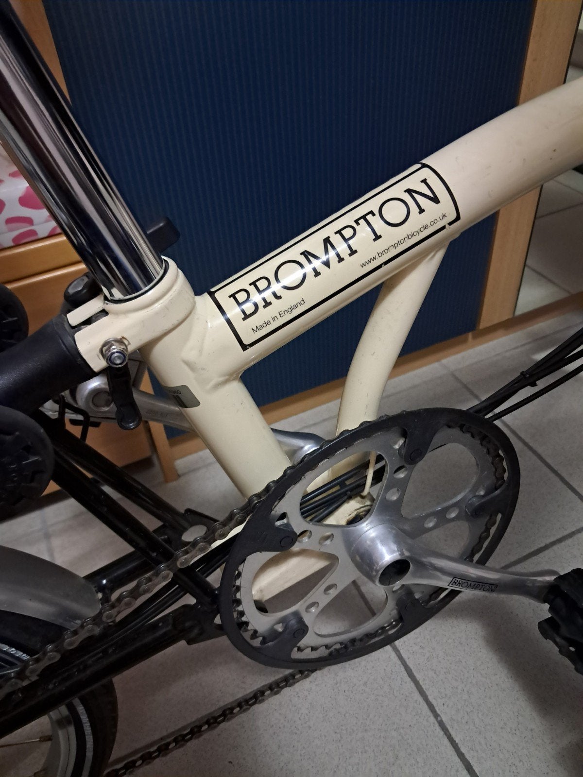 BROMPTON Plooifietsen, Ophalen, Brompton, 16 tot 18 inch, Versnellingen