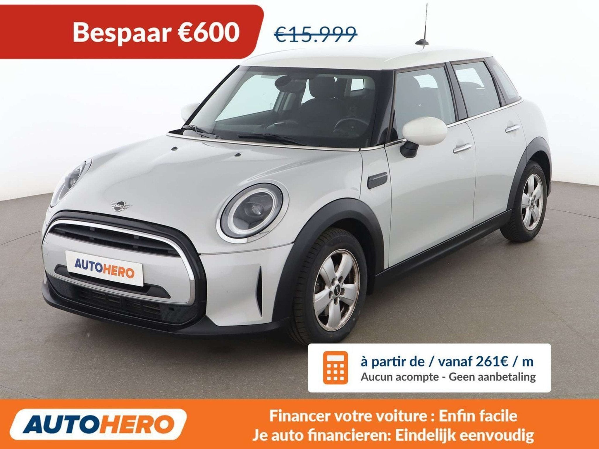 MINI Cooper Cooper (année de construction 2022), Autos, 100 kW, Achat, Euro 6, 5 portes