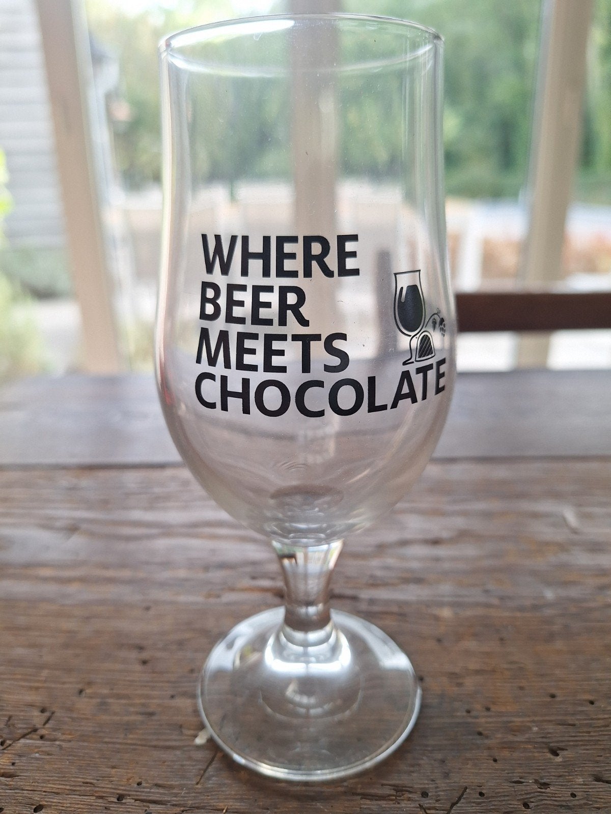verre de collection de bière et de chocolat, Collections, Enlèvement ou Envoi