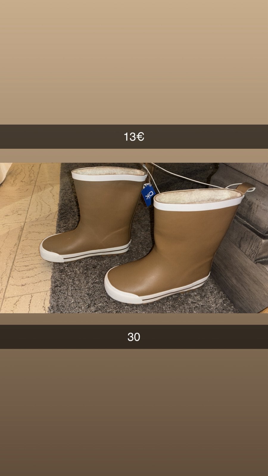 Bottes Okaidi, Neuf, Enlèvement, Bottes, Garçon ou Fille