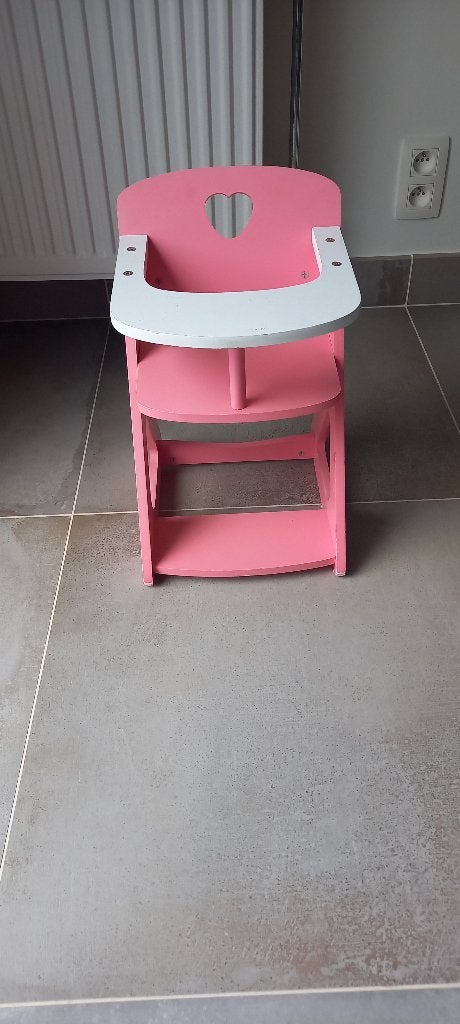 Poppenstoel, Kinderen en Baby's, Speelgoed | Poppen, Ophalen, Gebruikt, Overige typen
