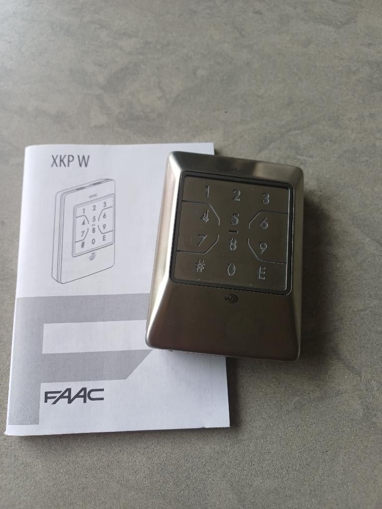Draadloos codeklavier FAAC XKPW, Ophalen of Verzenden, Nieuw