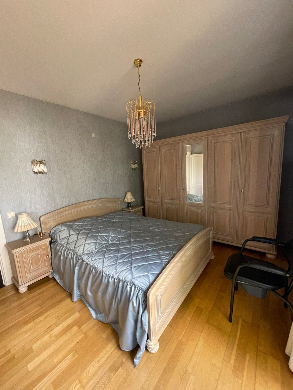 Volledige slaapkamer, Huis en Inrichting, Slaapkamer | Complete slaapkamers, Ophalen, Gebruikt, Klassiek landelijk