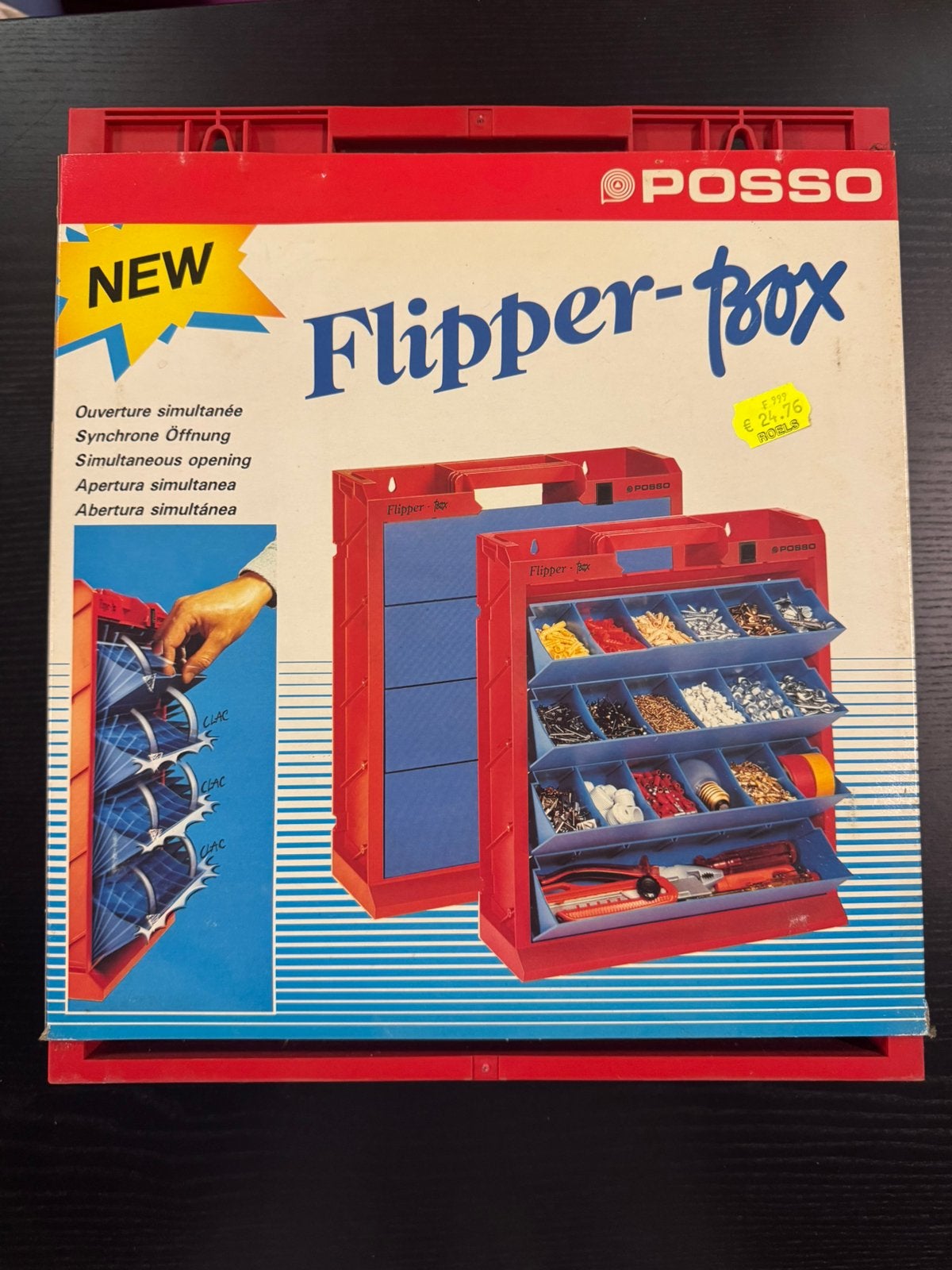 Posso Flipper box -draagbaar, Doe-het-zelf en Bouw, Ophalen, Nieuw