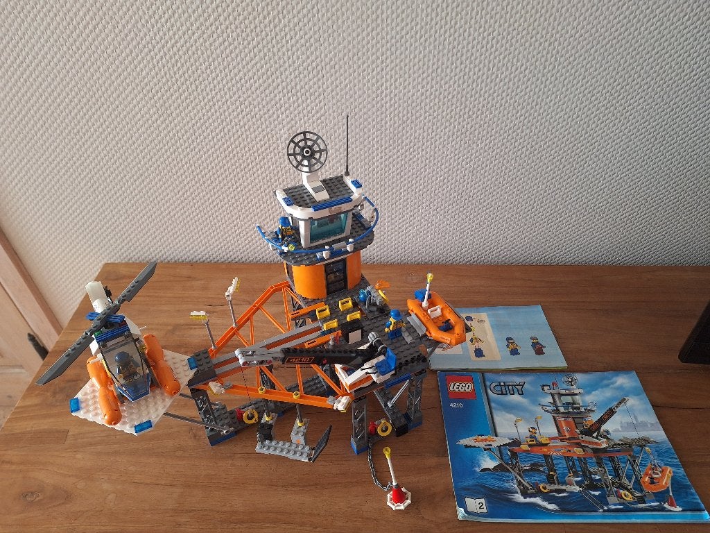 lego city kustwacht 4210, Kinderen en Baby's, Lego, Inclusief instructies, Ophalen of Verzenden, Complete set