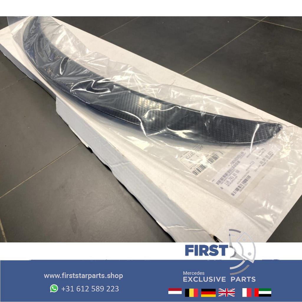 C118 CLA45 AMG CARBON LIP ACHTERKLEP SPOILER CARBON FIBER Me, Gebruikt, Ophalen of Verzenden, Achter, -