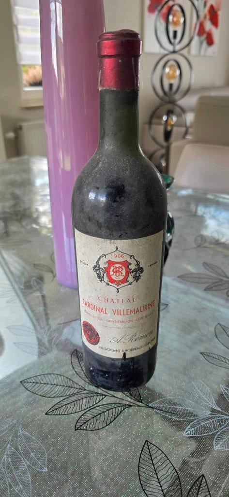 Vin Château Cardinal Villemaurine 1966, Enlèvement