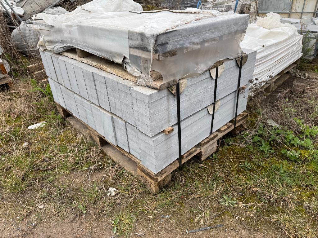 Belgische blauwe palissades, Ophalen, Nieuw