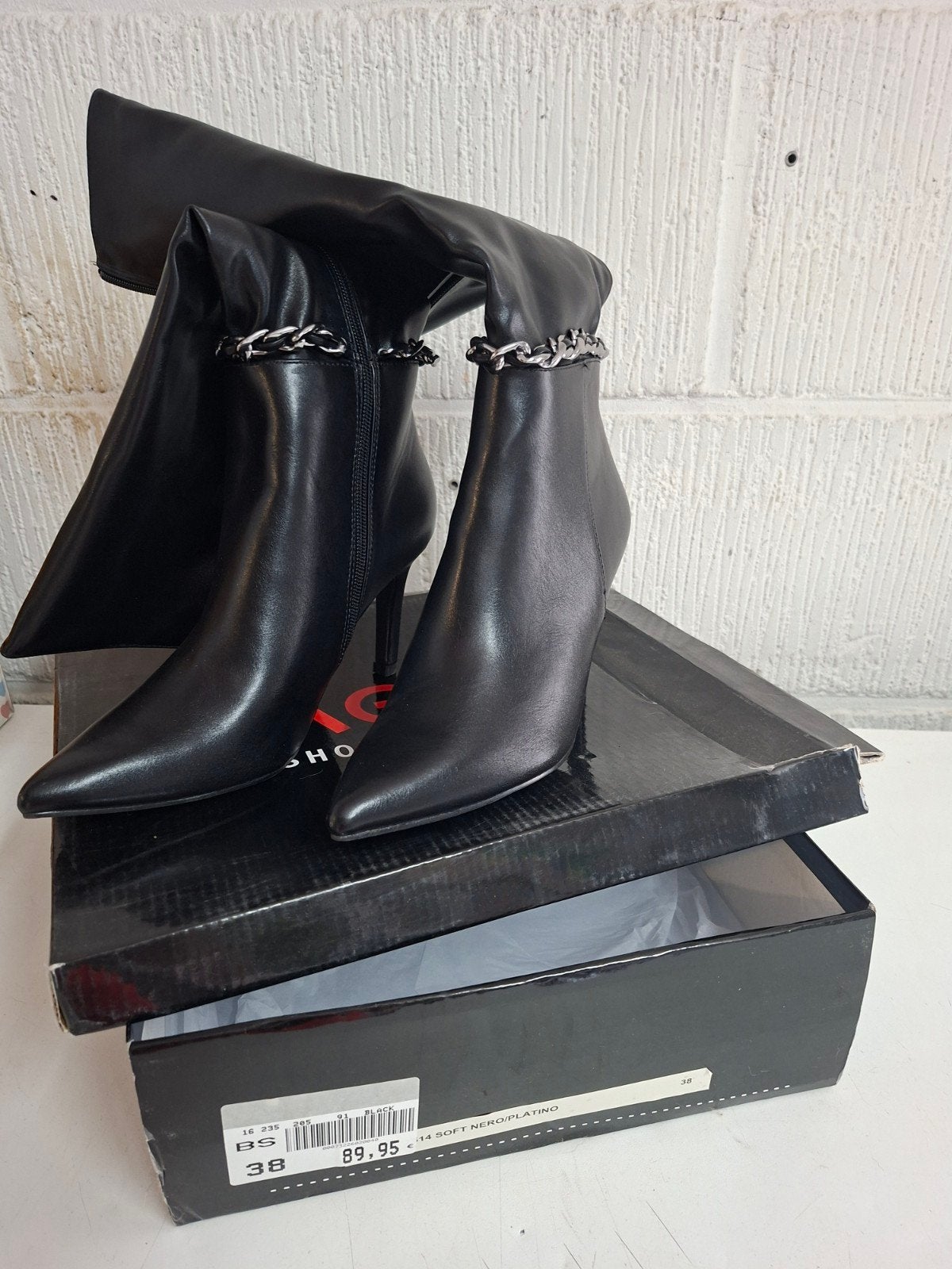 botte m38 noire, Enlèvement, Comme neuf, Noir