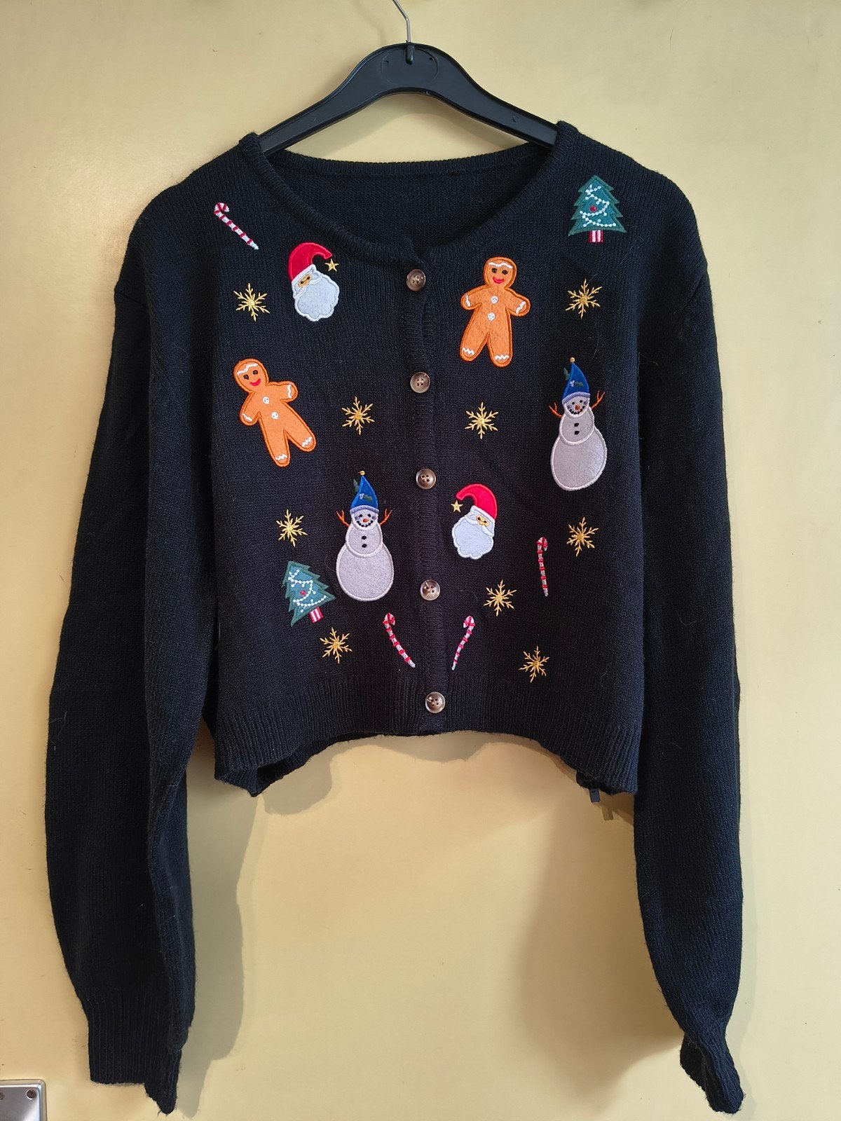 Beau gilet court Noël neuf XS, Kleding | Dames, Truien en Vesten