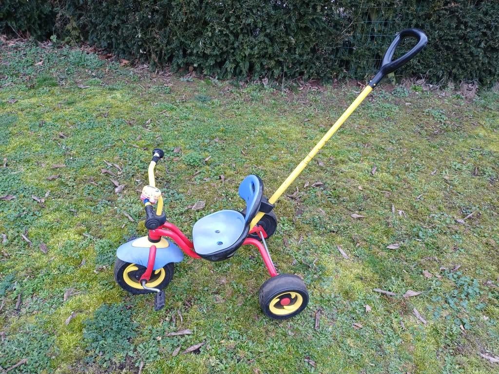 Puky driewieler met duwstang – ideaal voor kleintjes, Vélos & Vélomoteurs, Vélos | Tricycles pour enfants, Utilisé, Tige de poussée
